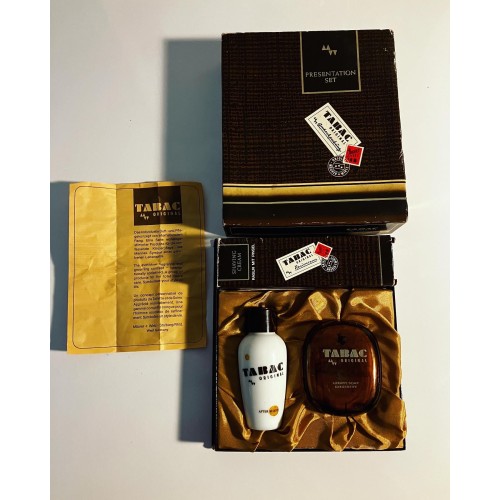 Vintage Tabac Kolonya Seti