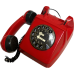Teleks Pop Art Kırmızı Telefon