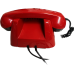 Teleks Pop Art Kırmızı Telefon